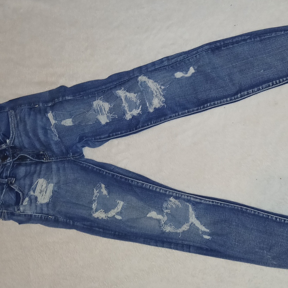 American Eagle Factory Distressed Jeans